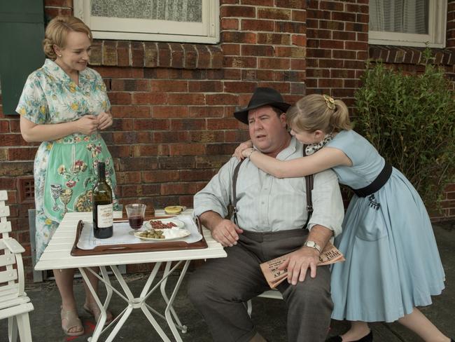 This red-brick house in the inner west provides the backdrop for Lisa and her parents. While we’re all about alfresco living now, most houses in the ’50s were disconnected from the garden.