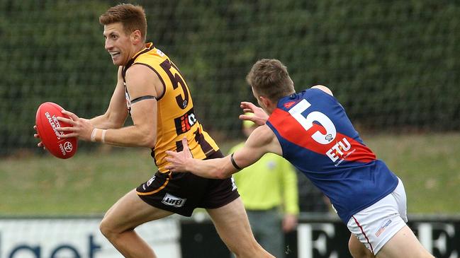 Damian Mascitti of Box Hill is one of 20 players on Hawthorn’s top-up list.