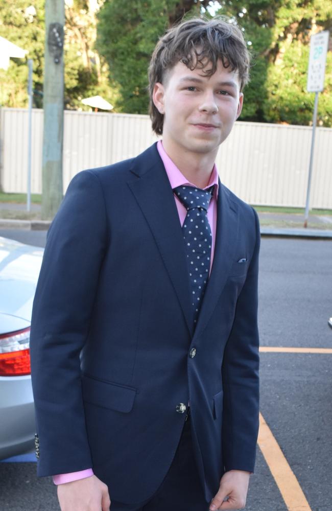 Remy Casey at the Sunshine Coast Grammar School formal on November 17. Picture: Sam Turner