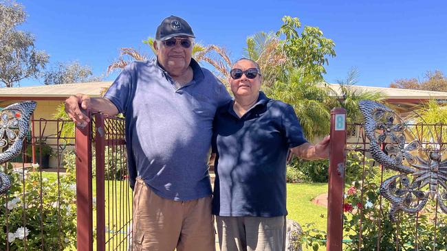 Elder Malcolm and Dorothy McKenzie claimed that the Tji Tji Wiru youth centre had not been operating at all for ­several years. Picture: Emma Brasier