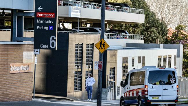 Former nurse who worked at Sydney's St George Hospital was fired after she refused to be vaccinated against Covid-19. File picture: NCA NewsWire / Flavio Brancaleone