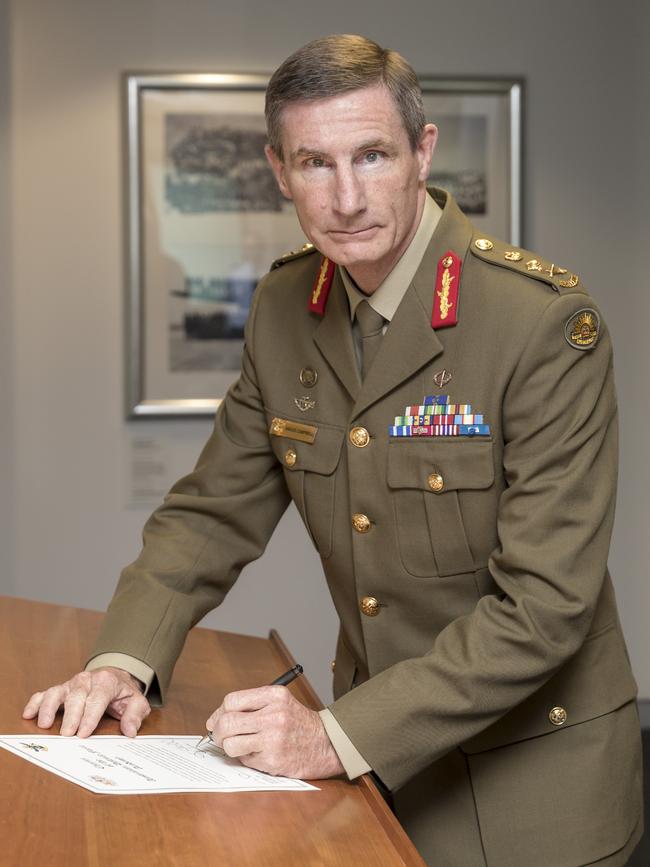 Chief of Defence Force General Angus Campbell AO, DSC. Picture: ADF