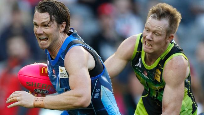 Marcus Bontempelli enjoyed his AFLX experience. Picture: AFL Media 