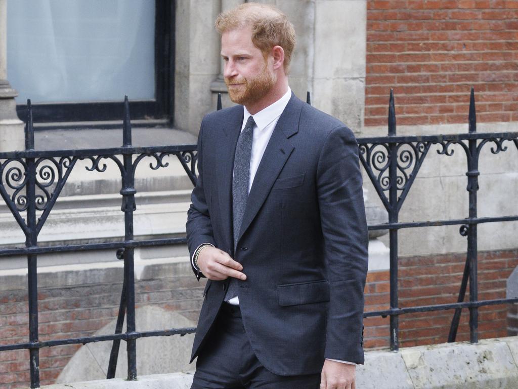 Prince Harry at the Royal Courts of Justice on March 30, 2023 in London. Picture: Belinda Jiao/Getty Images