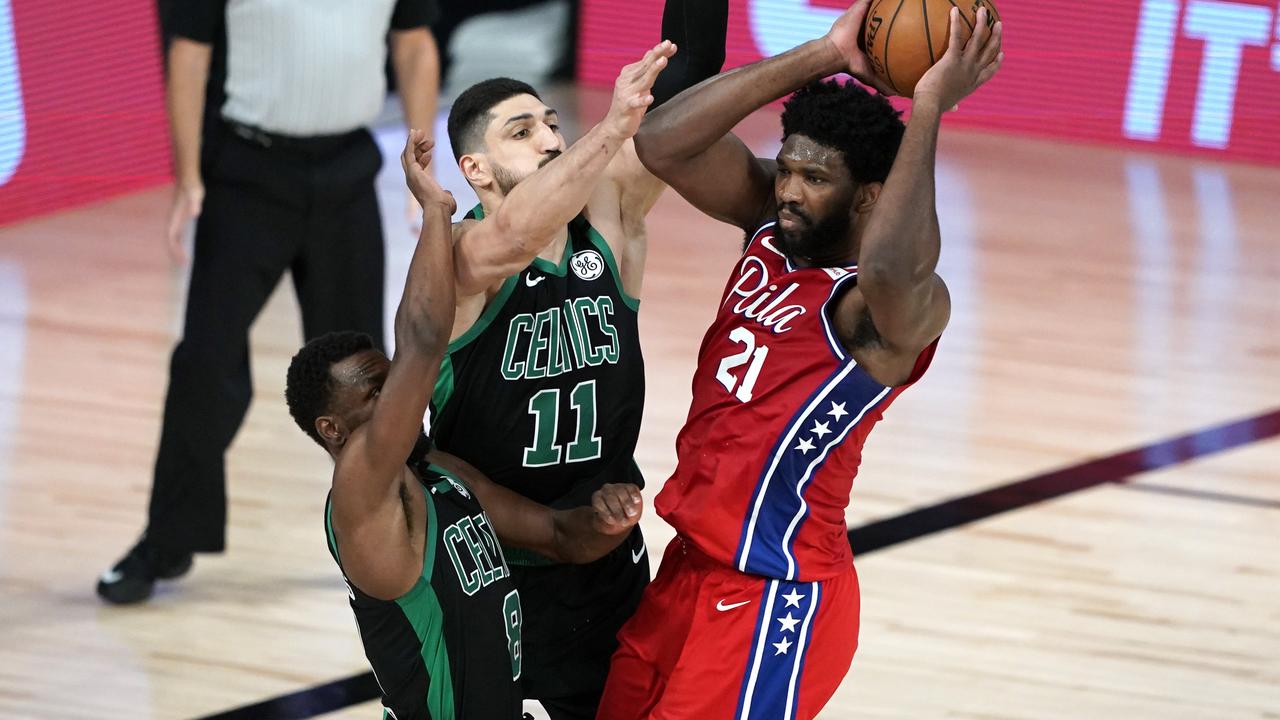 The Philadelphia 76ers came up short against the Boston Celtics.