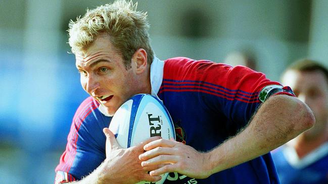 NUdgee’s Peter Hewat at Manly Oval 26/4/03 Picture: Martin Lange