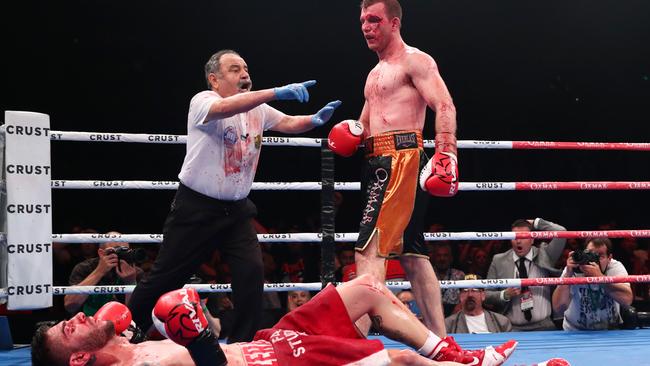 Jeff Horn says he will not be taking Tszyu lightly. Picture: Chris Hyde/Getty