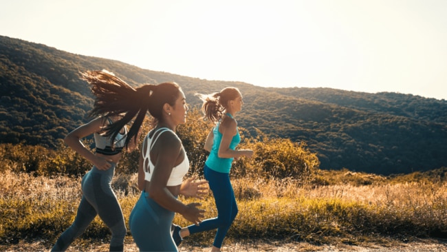 Focusing on your breathing helps keep you present. Image: iStock