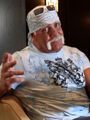 Former pro-wrestling personality Hulk Hogan. Picture: Supplied