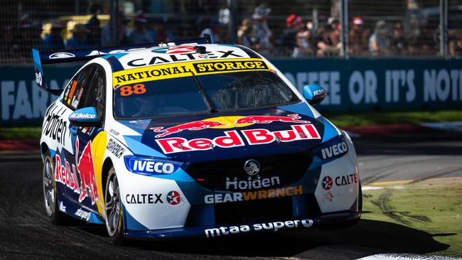 Jamie Whincup’s Commodore ZB at the Adelaide 500 in February. Photo: Daniel Kalisz/Getty Images