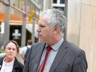 Owen Hughes leaving the Federal Circuit Court in Brisbane. Picture: Liam Kidston