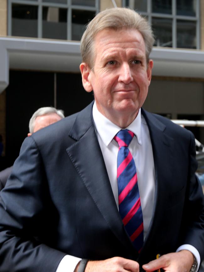 Barry O'Farrell entering ICAC / Picture: Ross Schultz