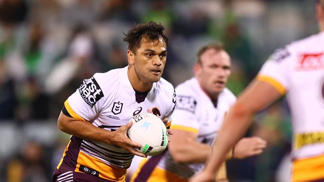 Hunt played two games for the Broncos in 2021. Picture: Mark Nolan/Getty Images