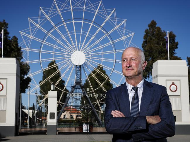 CORONAVIRUS - The 2020 Royal Adelaide Show will be cancelled this year. CEO of The Royal Agricultural & Horticultural Society of SA John Rothwell makes the announcement. Picture SARAH REED