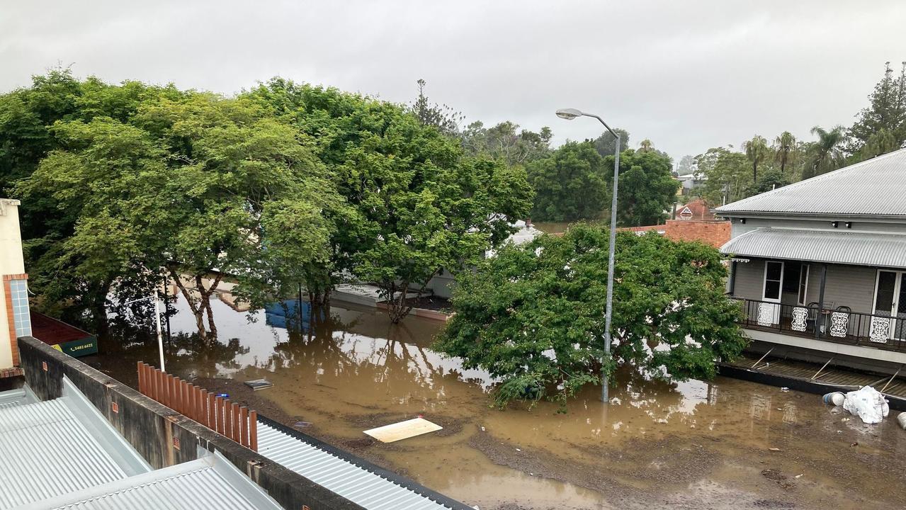 Gympie flood, Mary St, February 26. 2022