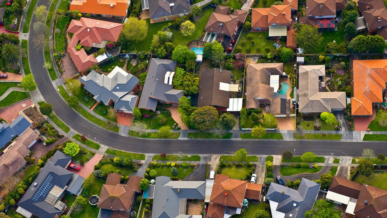 The suburbs of Melbourne. Picture: iStock