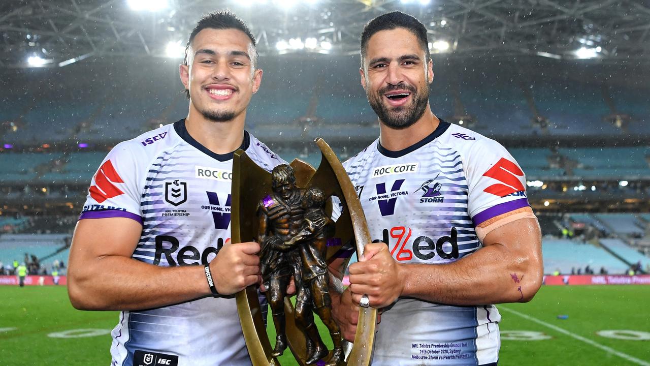 Panthers players respond after Melbourne Storm spotted in 'weird' training  move
