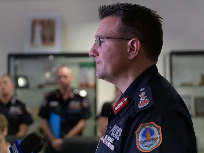 NT Police Commissioner Reece Kershaw. Picture: AAP