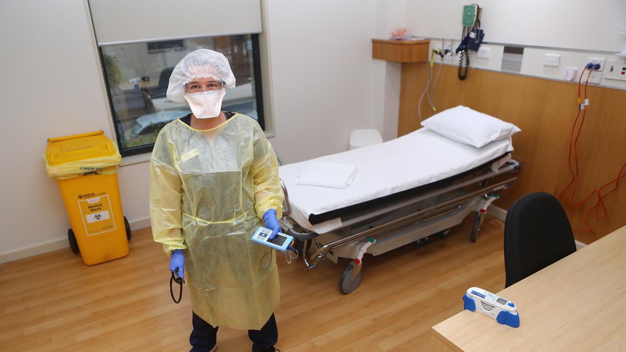 Inside the Geelong Private Hospital. Picture: Alison Wynd