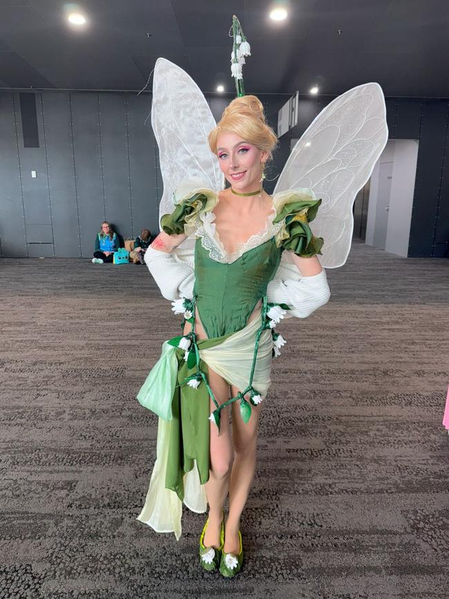Lilly Waddington attends the Oz Comic Con Melbourne at the Melbourne Convention & Exhibition Centre on Sunday, June 08, 2025. Picture: Jack Colantuono