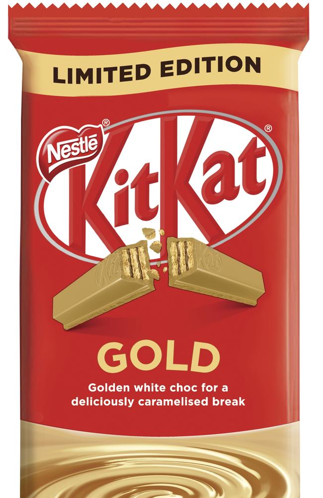 Kitkat Gold Nestle Makes It A Permanent Flavour In Australia Herald Sun