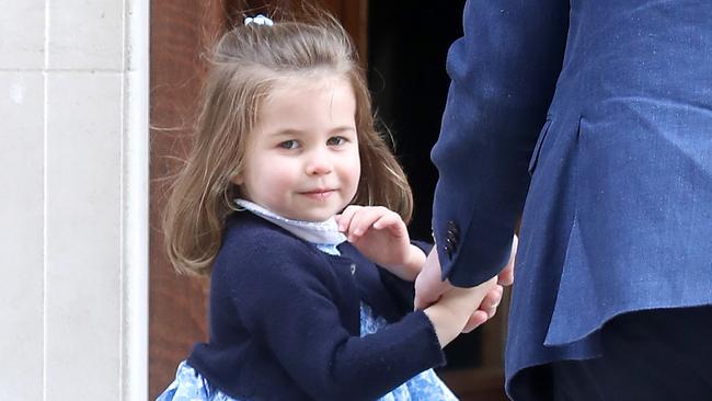 She’s already perfected the royal wave. Picture: Getty