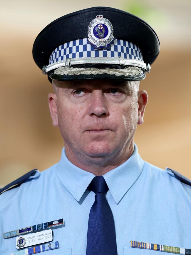 Assistant Commissioner Peter McKenna. Picture: NewsWire / Damian Shaw