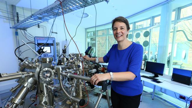 University of NSW quantum physicist Michelle Simmons. ‘When you’re tackling hard problems it takes time and effort.’ Picture: Britta Campion.