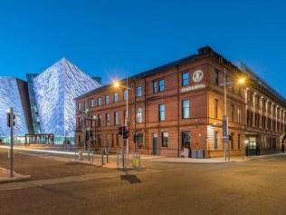 Titanic Hotel Belfast opened in 2017 following a two-year restoration project. Picture: Supplied.