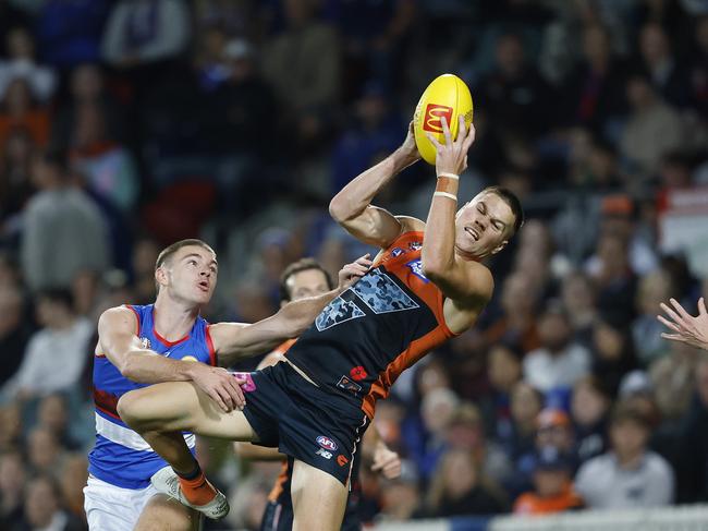 Harry Himmelberg has played the most games for the Giants of their Academy graduates. Picture: Phil Hillyard