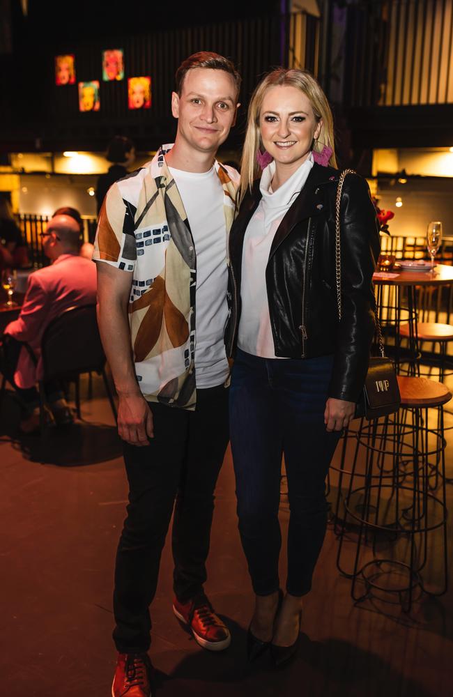 Luke Kennedy and Naomi Price at Brisbane Powerhouse. Picture: Jared Vethaak