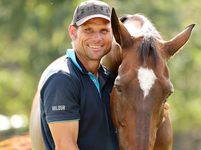 He remains in hospital after a fall on Thursday. Picture: Tim Hunter.