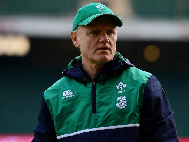 LONDON, ENGLAND - FEBRUARY 26: Joe Schmidt, Head Coach of Ireland looks on during the Ireland Captains Run at Twickenham Stadium on February 26, 2016 in London, England. (Photo by Dan Mullan/Getty Images)