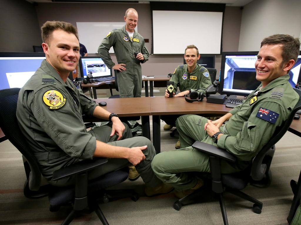 F35 fighter jets Luke Airforce base in Phoenix Arizona Picture: Nathan Edwards