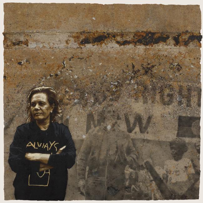 Luke Cornish and Christophe Domergue ‘Blood, sweat and tears’ © the artists, image © Art Gallery of New South Wales, Jenni Carter Sitter: Yvonne Weldon