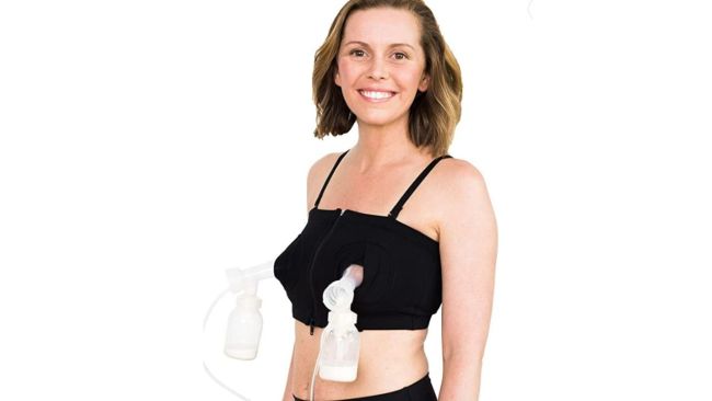 Adjustable Size Hands Free Pumping Bra – Simple Wishes