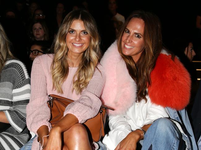 The stylish pair at the Misha Collection show at Mercedes Benz Fashion Week Sydney held at the Carriageworks. Picture: Jonathan Ng