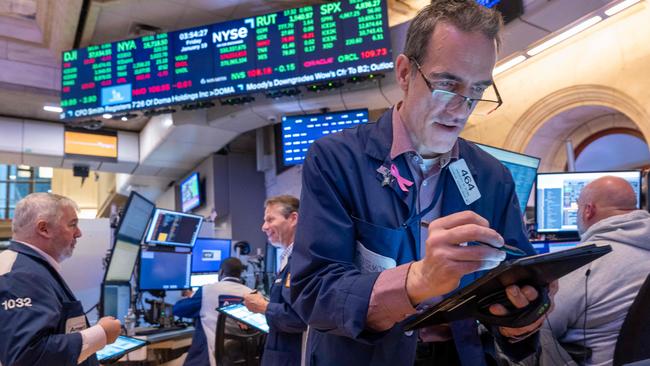 Wall Street, measured by the broad S&amp;P 500 index, closed at an all-time high on Friday. Picture: Getty Images