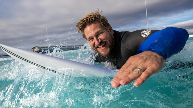 Curtis Stone – pictured at URBNSURF – is bringing his LA restaurant Gwen to Melbourne next week for the Melbourne Food and Wine Festival. Picture: Jason Edwards