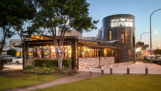 Bayview after: Exterior of the beer garden area