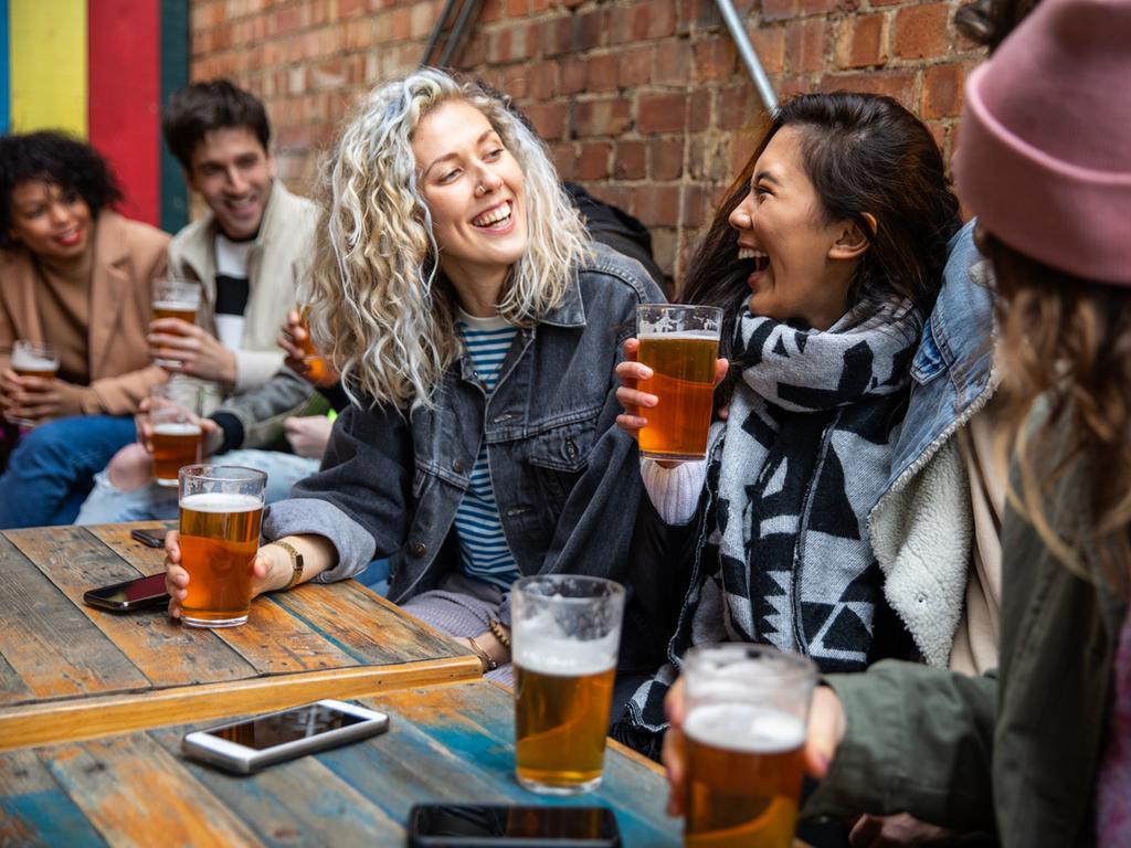 Research has confirmed Aussies actually drink more when they’re at home. Picture: iStock