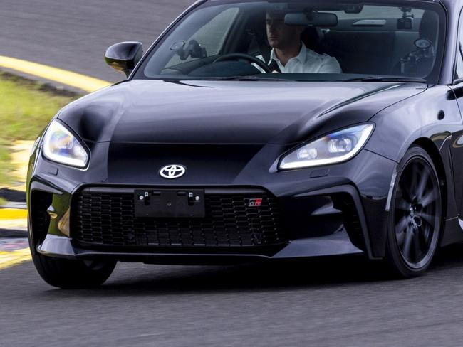 Photo of the Toyota GR86 pre-production vehicle at Eastern Creek