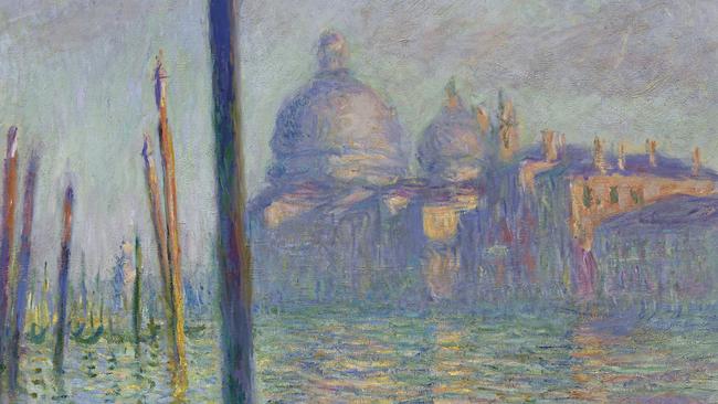 Claude Monet, French, 1840–1926Grand Canal, Venice 1908oil on canvas, 73.7 x 92.4 cmMuseum of Fine Arts, Boston. Bequest of Alexander Cochrane. Photography © Museum of Fine Arts, Boston. All Rights Reserved*Only to be used for editorial coverage to review or promote French Impressionism from the Museum of Fine Arts, Boston at the NGV 2025