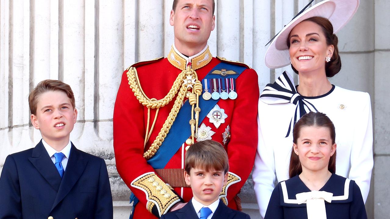 The family attended the Trooping the Colour at Buckingham Palace on June 15, 2024 in London, England. Picture: Chris Jackson/Getty Images