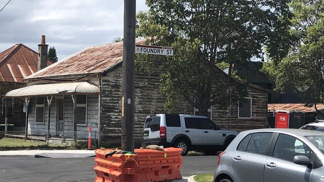 A ‘absurdly’ placed power pole at Wickham has gathered plenty of attention on social media.