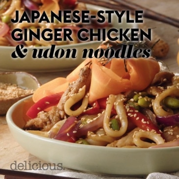 Delicious – Japanese Style Ginger Chicken & Udon Noodles (1_1)