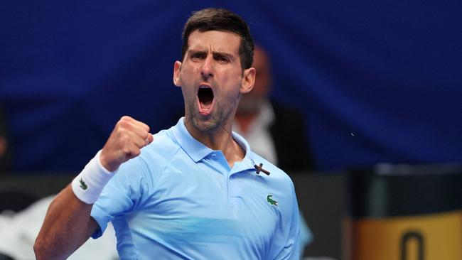 Novak is back. Picture: AFP