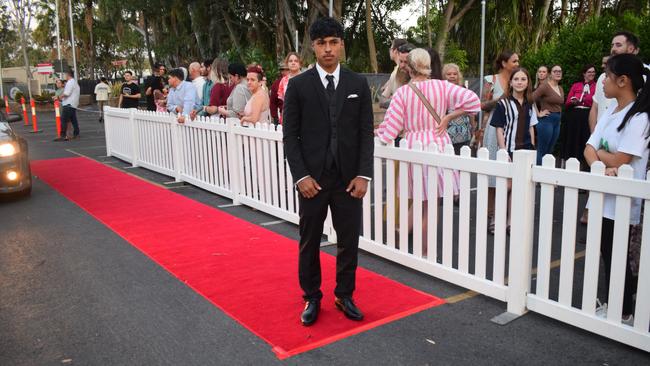 Najeeb Khatery at the North Rockhampton High School Formal 2023.