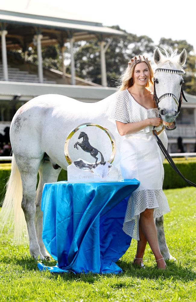 Spring racing Randwick The Everest trophy a bedazzling work of gems