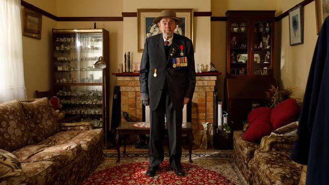 Max Barry at his home in Port Kembla. Picture: Max Mason-Hubers